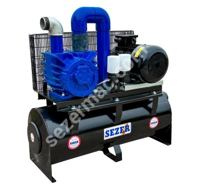 SEZER Yağlı Tip Vakum Pompası (3000 lt/dk.)